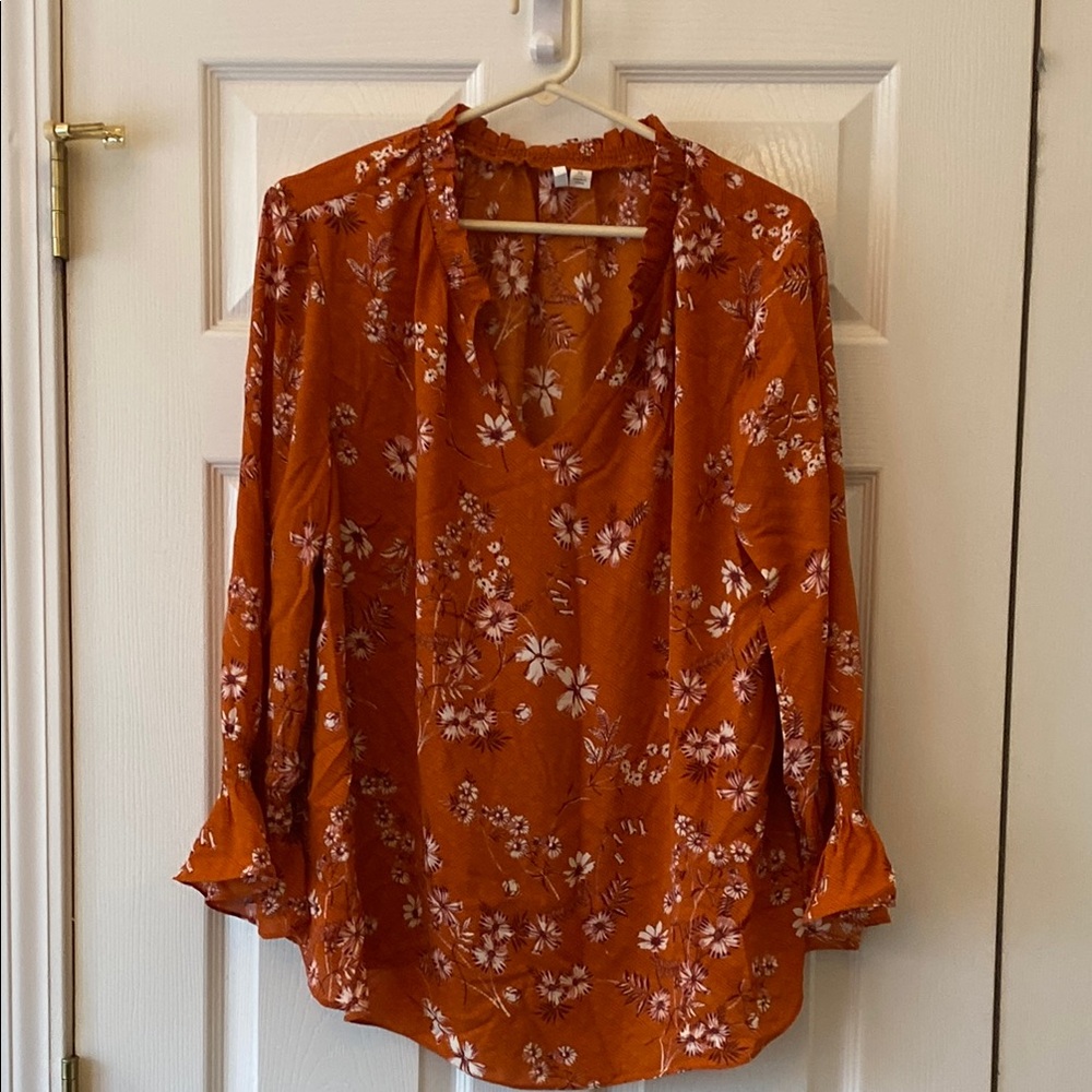 Floral Orange Women's top